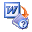 Macrobject Word-2-CHM Converter 2007 2007.13.912.651 32x32 pixels icon