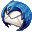 Mozilla Thunderbird 102.3.0 / 106.0b1 Beta / 107.0a1 Daily 32x32 pixels icon