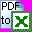 PDF to Excel Converter 3.2 32x32 pixels icon