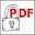 PDFLock 1.4 32x32 pixels icon