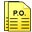 Purchase Order Template Icon