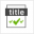 SharePoint Document Auto Title 1.5.517.3 32x32 pixels icon