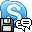 Skype Save Chat Conversation History Software 7.0 32x32 pixels icon