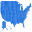 USA Flash Map 2.4 32x32 pixels icon