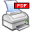 Win2PDF 10.0.98 32x32 pixels icon