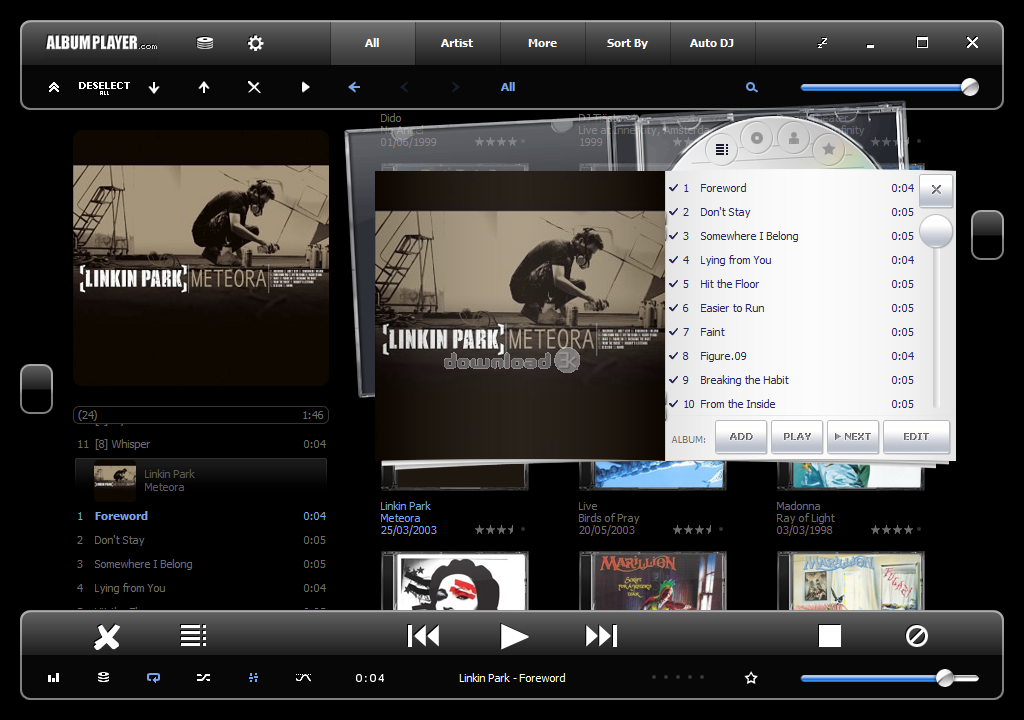 Album Layer AlbumPlayer 5.3e (albumplayer_demo.exe) Windows Download and Review