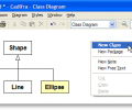 Cadifra UML Editor Screenshot 0