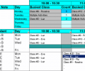 Create Student Class Schedules Screenshot 0