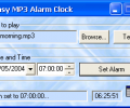 Easy MP3 Alarm Clock Screenshot 0