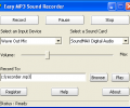 Easy MP3 Sound Recorder Screenshot 0