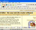 Easy Web Editor website creator Screenshot 0