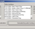 Holiday ActiveX Screenshot 0