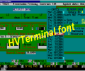 HVTerminal TrueType Terminal Font Screenshot 0