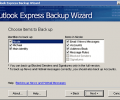 Outlook Express Backup Wizard Screenshot 0