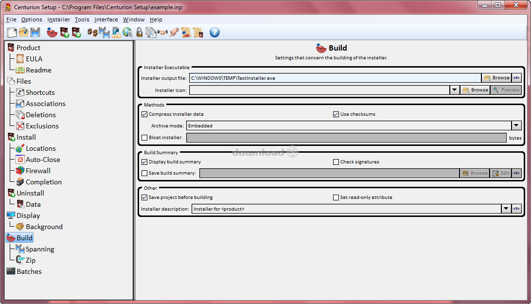 Centurion Gui Screen Centurion Setup 51.0 (centurionsetup.exe) Windows Download and Review