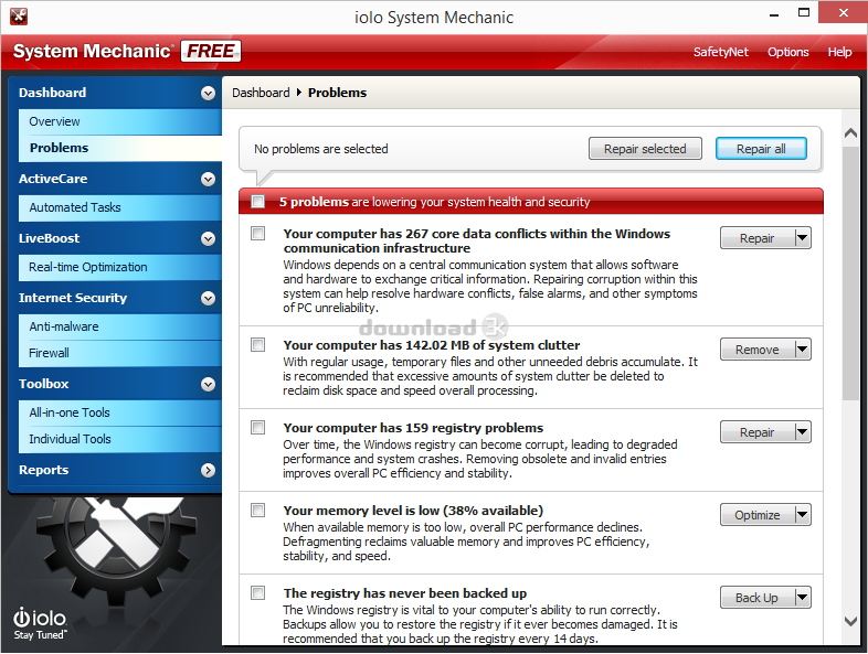 Download pw103-free.exe Free - MiniTool Partition Wizard ... Download smfree_dm.exe Free - System Mechanic Free 18.0.1 ...