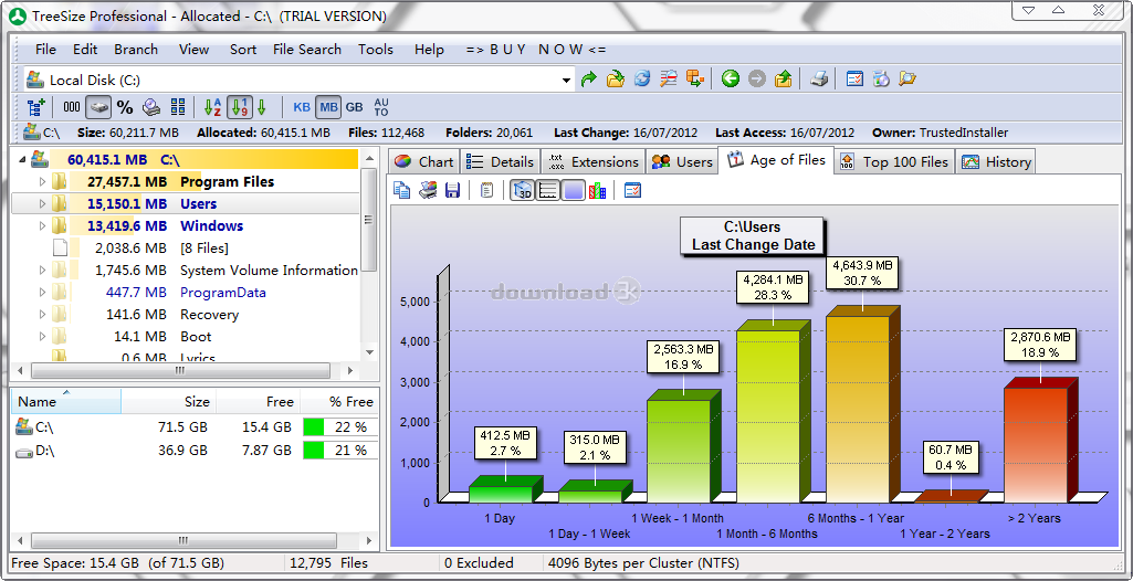 Treesize Windows 7