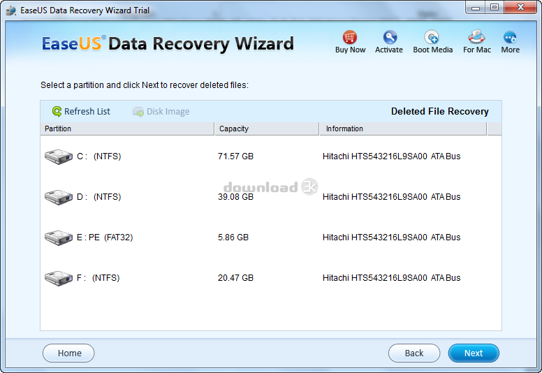 easeus data recovery wizard pro download