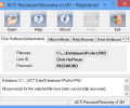 ACT Password Recovery Screenshot 0