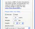 Basal Metabolic Rate Calculator Screenshot 0