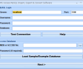 MS Access MySQL Import, Export & Convert Software Screenshot 0