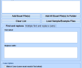 Excel Find and Replace In Multiple Files Software Screenshot 0
