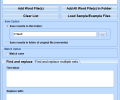 MS Word Find and Replace In Multiple Documents Software Screenshot 0
