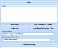 Remove Text, Spaces & Characters From Files Software Screenshot 0