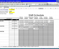 Shift Scheduler for Excel Screenshot 0