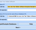 MS Access Join Two Tables Software Screenshot 0