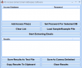 MS Access Extract Email Addresses Software Screenshot 0