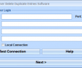 MS SQL Server Delete Duplicate Entries Software Screenshot 0