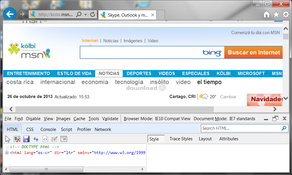 internet explorer 7 download page