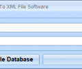 MS Access Export Table To XML File Software Screenshot 0