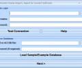 MS Access Oracle Import, Export & Convert Software Screenshot 0