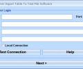 MS SQL Server Export Table To Text File Software Screenshot 0
