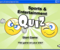 Sports and Entertainment Quiz Screenshot 0