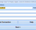PostgreSQL Change Case To Proper, Upper, Lower & Sentence Software Screenshot 0