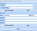 MySQL FoxPro Import, Export & Convert Software Screenshot 0