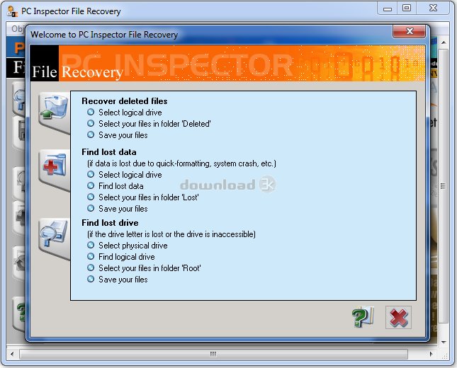 PC Inspector File Recovery 4.0 (pci_filerecovery.exe) Windows Download ...
