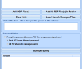 Extract Email Addresses From Multiple PDF Files Software Screenshot 0