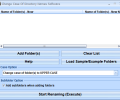 Change Case Of Directory Names Software Screenshot 0
