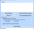 Excel Import Multiple Text Files Software Screenshot 0