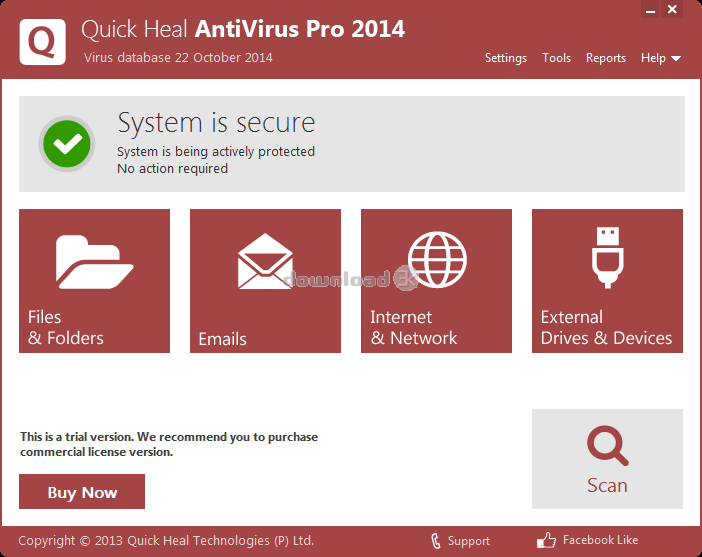 Download QHAVFT32.EXE Free trial - Quick Heal Antivirus Pro ...