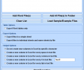 MS Word Export To Multiple Excel Files Software Screenshot 0