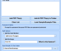 PDF Split Multiple Files Software Screenshot 0