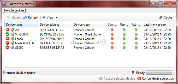 Vista Bluetooth File Transfer Wizard - dagoritalia