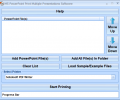 MS PowerPoint Print Multiple Presentations Software Screenshot 0
