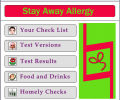 Stay Away Alergies Software Screenshot 0