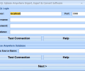 MySQL Sybase iAnywhere Import, Export & Convert Software Screenshot 0